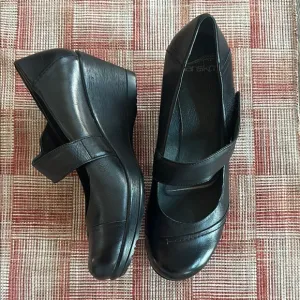 Dansko Women's Black Wedge Shoes