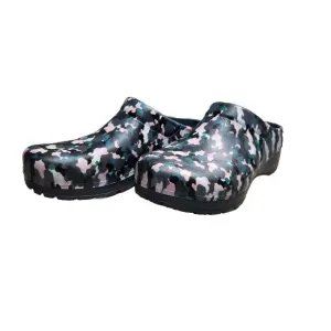 Dansko Womens Size 39 EU 8.5-9 US Kane Molded Camo Clogs 902