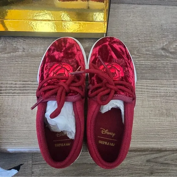 Disneys Beauty and the Beast movie  themed tennis shoes kids size 12