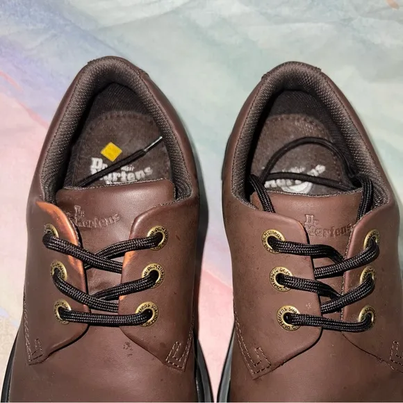Dr Martens kent leather dark brown crazy horse action oxfords shoes men’s 10