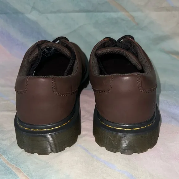 Dr Martens kent leather dark brown crazy horse action oxfords shoes men’s 10