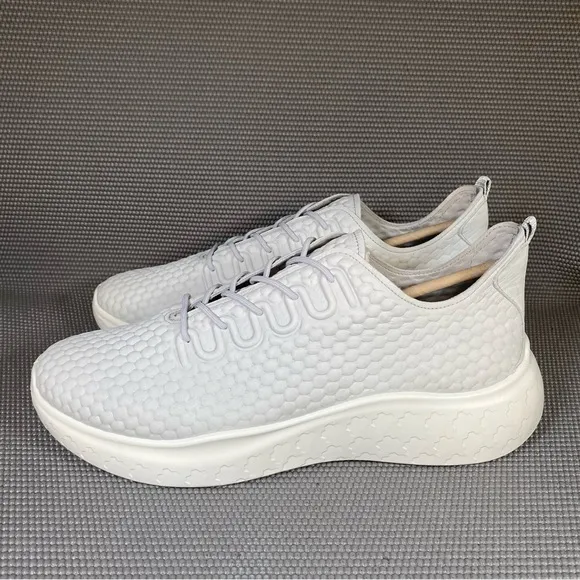 ECCO Therap Men’s Lace-up Comfort Leather Shoes Sneakers US 12 EU 46 Concrete