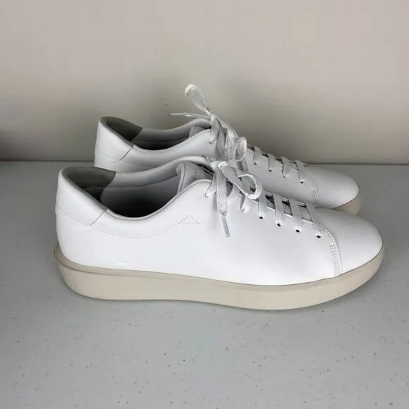 Everlane Releather Tennis Shoes Sneakers White Womens 12.5 Mens 10.5