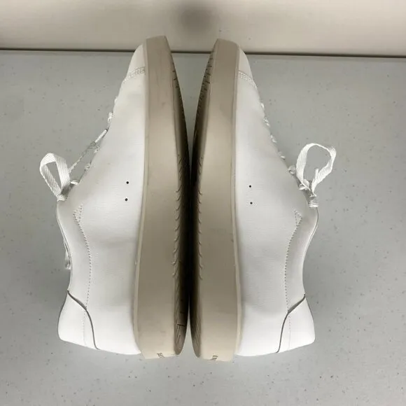 Everlane Releather Tennis Shoes Sneakers White Womens 12.5 Mens 10.5