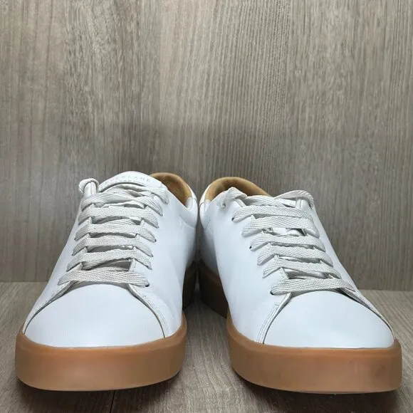 Everlane Shoes Womens 10 Lace Up Releather Low Top Tennis Sneakers Classic White
