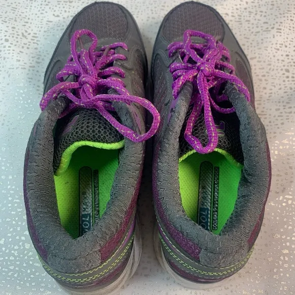 FILA Women’s Cool Max Fresh 3 Running Shoes Low Top Lace-Up 7.5 Purple