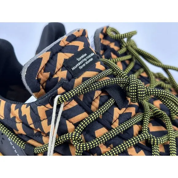 Flower Mountain FM65007 Dandelion Sneakers In Black And Orange Size 45