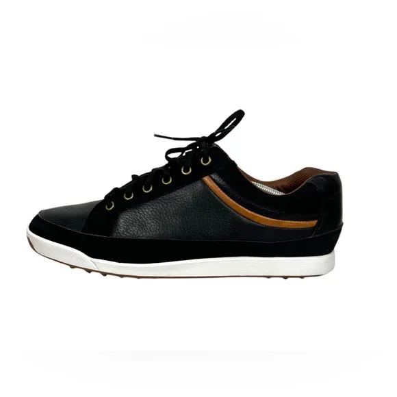 Footjoy FJ Contour Casual Spikeless Golf Shoes Black 54284 Men Size 13 M Outdoor