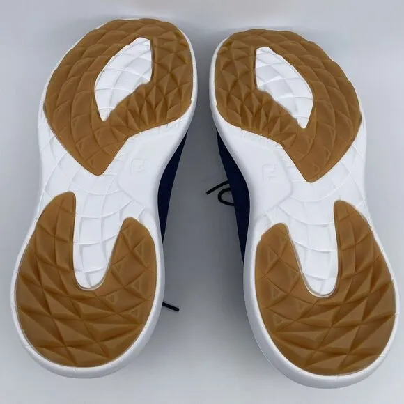 FootJoy Flex LE2 Golf Shoes Men’s Size 9M Blue Brown Style 56118 Comfort Leisure