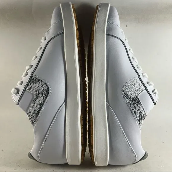 Footjoy Links Women’s Spikeless Golf Shoes Cleats White Size 9.5 M 98185