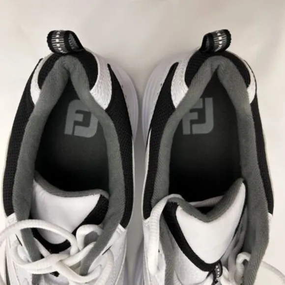 FootJoy Men's Sneaker-Previous Season Style Golf Shoes 11 M White/Black NWoB