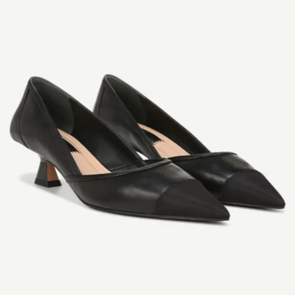 Franco Sarto Darcy Pump In Black Leather