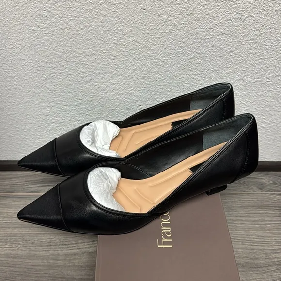 Franco Sarto Darcy Pump In Black Leather
