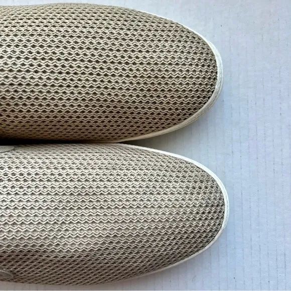Gant Frank Tan Knit Weave Slip On Comfort Shoes White Soles Men’s EU 45 US 11.5