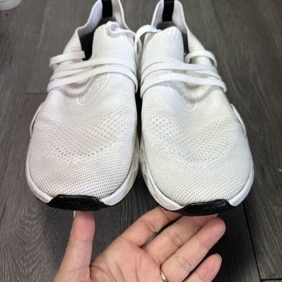 G/FORE MG4.1 Knit Spikeless Mens Golf Training Shoes Size 12.5 White Fore Play