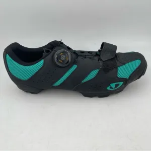 Giro Womens Sage Boa-SZ 9-Green Black Mountain Biking Spin Cycle Shoes