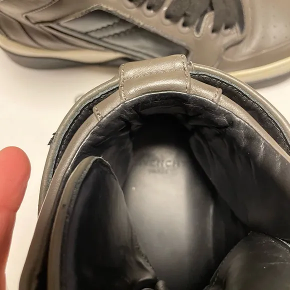 Givenchy Men's Tyson High-Top Sneakers - Black and Grey