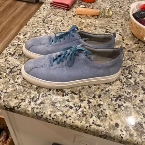 Grenson Sneaker 1 Nubuck Cupsole Trainers blue