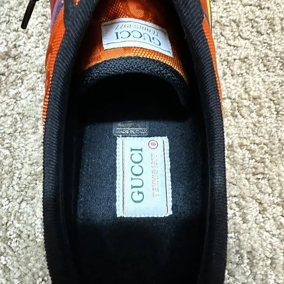 Gucci - Old Style Tennis Shoes - Size 9 (Italy) - Excellent Condition