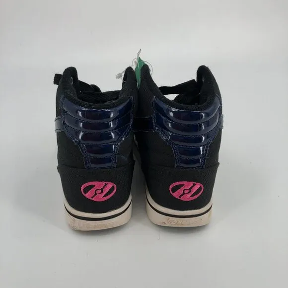 Heelys Black &amp; Pink Sneakers with Attachable Wheels | Perfect for Any Season