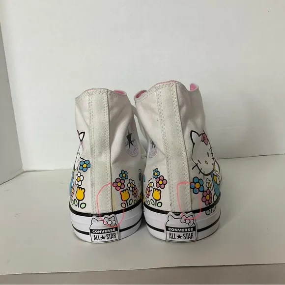 Hello Kitty x Converse All Star High Top Shoes Size 15