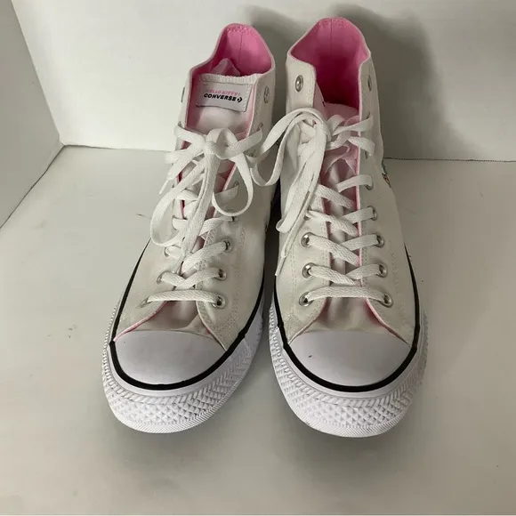 Hello Kitty x Converse All Star High Top Shoes Size 15