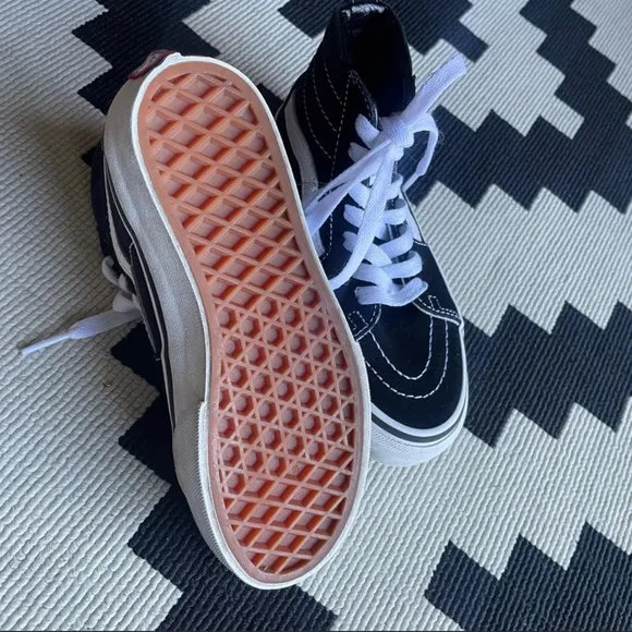 High top vans big kid - black- originals