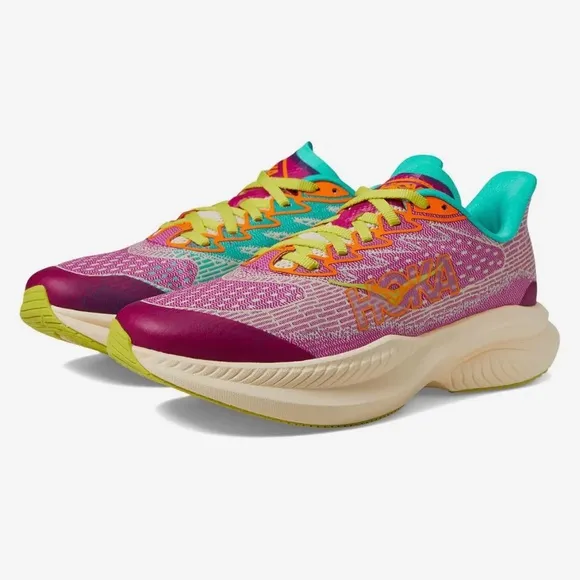 Hoka (Big Kid) Mach 6 Running Shoes - Multi Colored