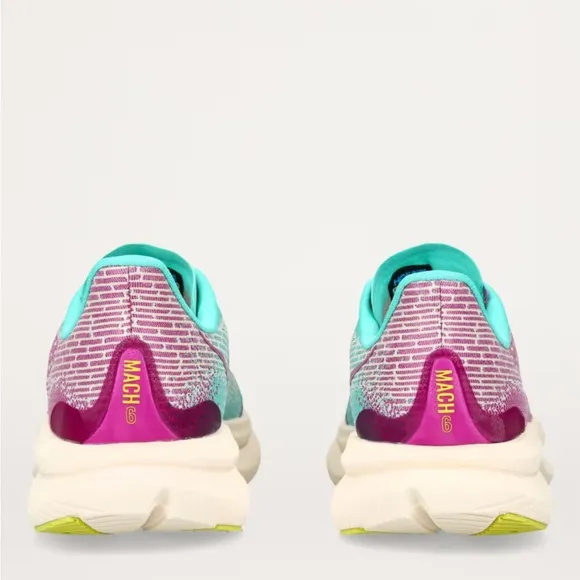 Hoka (Big Kid) Mach 6 Running Shoes - Multi Colored