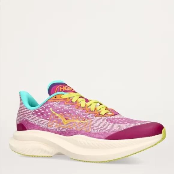 Hoka (Big Kid) Mach 6 Running Shoes - Multi Colored