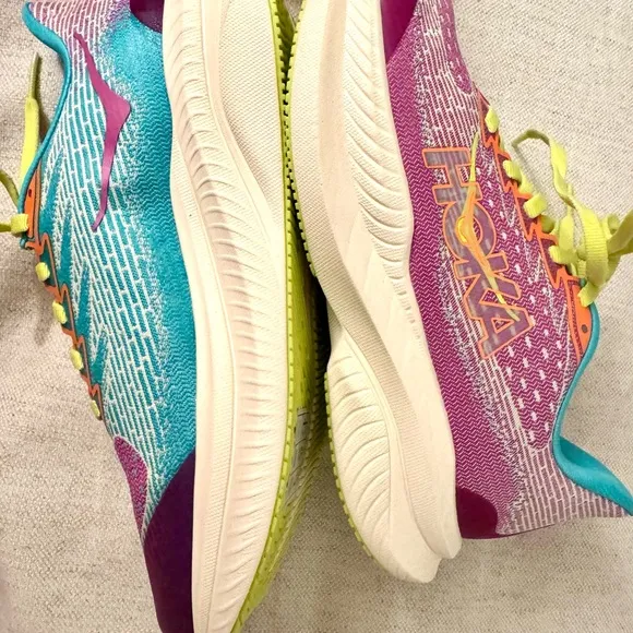 Hoka (Big Kid) Mach 6 Running Shoes - Multi Colored