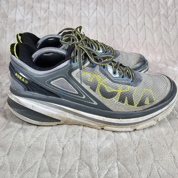 Hoka Bondi 4 Sneakers Mens 10 Athletic Road Running Shoes Minimalist Outdoor