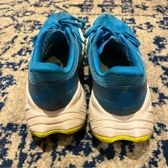 Hoka Carbon X 2 Road Running Shoes Diva Blue/Citrus Women Sneakers