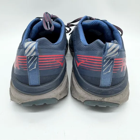 HOKA Challenger ATR 5 Running Athletic Sneaker Shoes Blue/Red Size 10.5EE