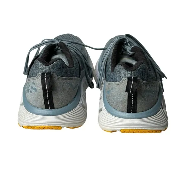 HOKA Gaviota 2 Men's Size 8 2E Wide Sneakers Running Shoes Blue Yellow One One