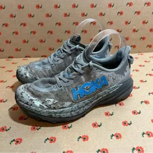 ✨ Hoka Gray Speedgoat 6 Shoes Size Men’s 5