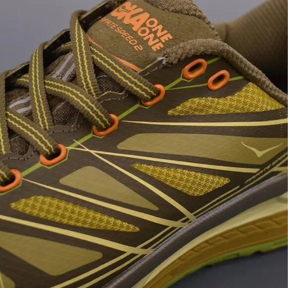 Hoka Mafate Speed 2 Cross Country Running Shoes Brown