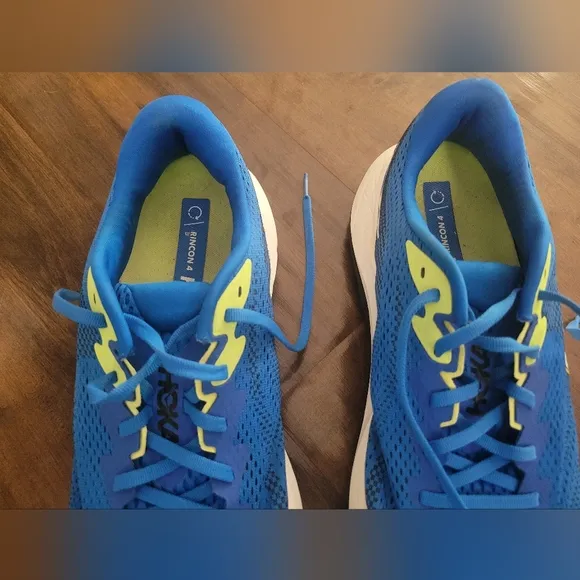 Hoka Men's Rincon 4 Road Running Shoes Electric Cobalt Varisty Navy Size 13D