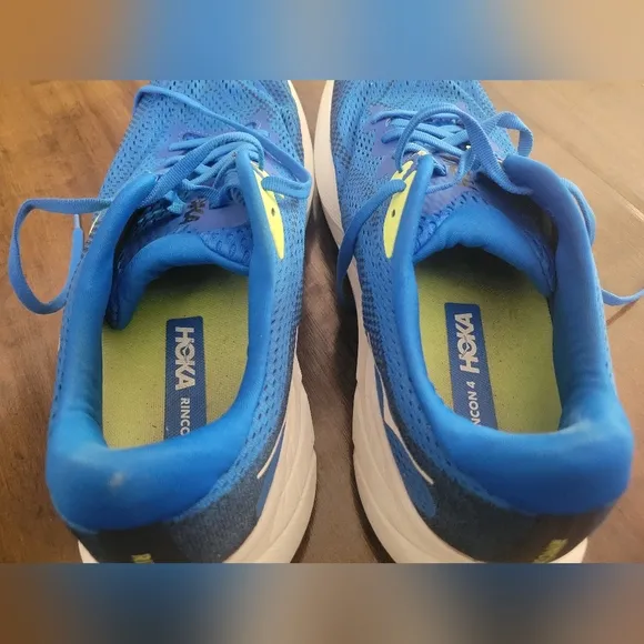 Hoka Men's Rincon 4 Road Running Shoes Electric Cobalt Varisty Navy Size 13D