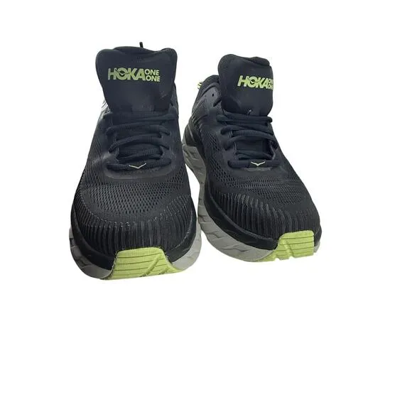 Hoka One Bondi 7 Shoes Blue Graphite/Butterfly Size 12 US