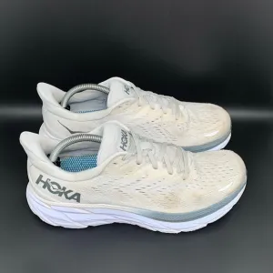 Hoka One Clifton 8 Gray Road Running Shoes Men's Sz 9.5D