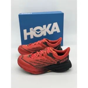 Hoka One Mens 8.5D Speedgoat 5 GTX Fire Red Shoes 1127912 FTHY
