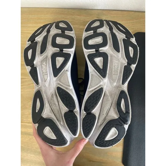 Hoka One One Bondi 8 Black Mens Tennis Running Shoes Size 12.5