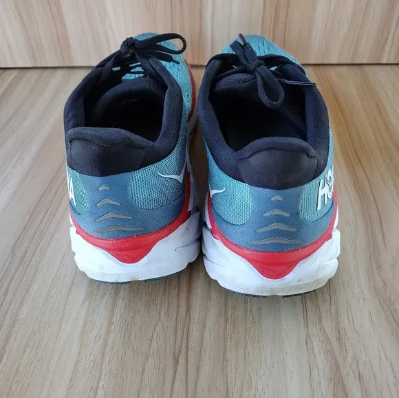 Hoka One One Clifton 8 Shoes Mens Size 10.5D Athletic Running Jogging Training.
