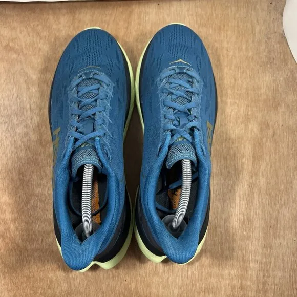 Hoka One One Mach 4 Men Size 11 Blue Road Running Shoes Sneakers