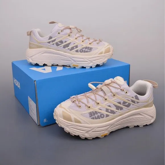 Hoka One One Mafate Speed 2 White Running Shoes