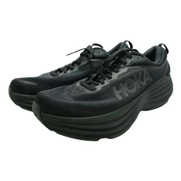 HOKA ONE ONE Men’s Bondi 8 Running Shoes Triple Black