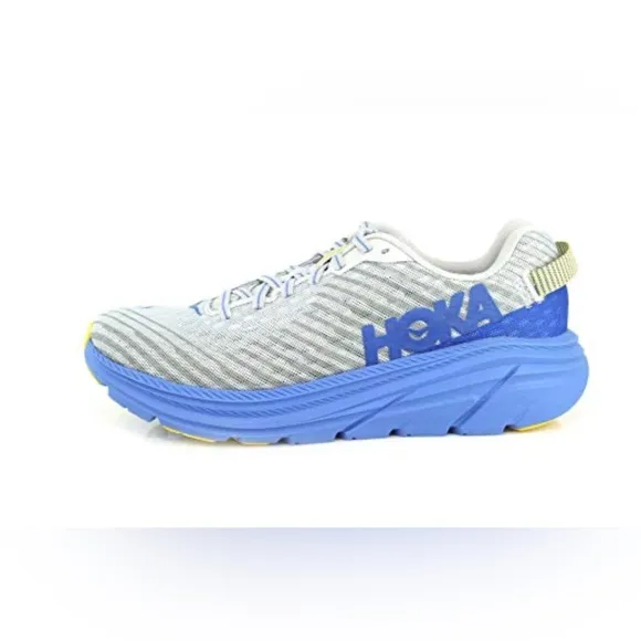 HOKA ONE ONE Rincon Men's 6 Running Shoes, Oyster Mushroom/Nebulas Blue Size 8