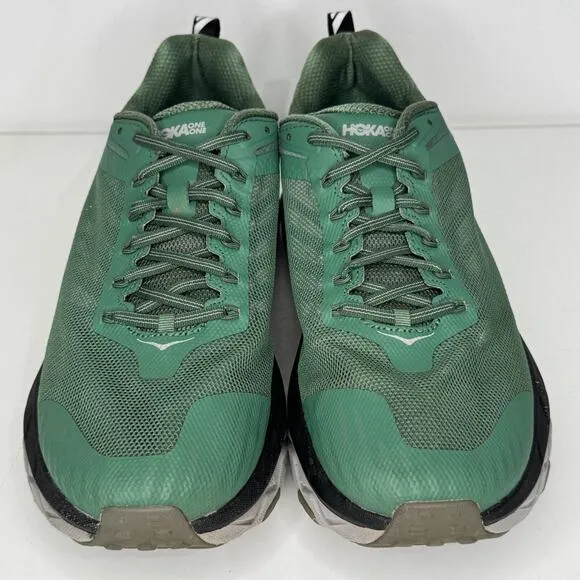 Hoka One One Shoes Mens 12.5 Green Challenger ATR 5 Wide Trail Running Sneakers