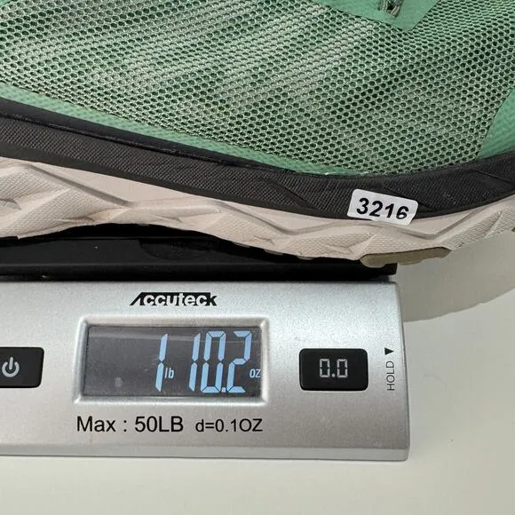 Hoka One One Shoes Mens 12.5 Green Challenger ATR 5 Wide Trail Running Sneakers